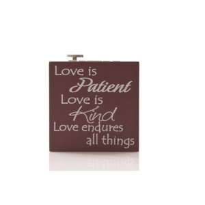   Love is Patient Kind Endures Plays Love Splendored Thing: Home