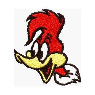  Woody Woodpecker   Head Shot   Embroidered Iron On or Sew 