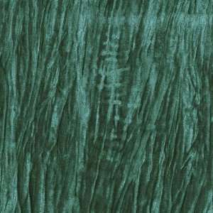   Crushed Velvet Teal Green Fabric By The Yard: Arts, Crafts & Sewing
