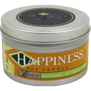  Blissoma Happiness Aromatherapy Artisan Soy Candle 8 oz 