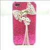 Bling Deluxe Pink Crocodile Pattern Chrome Case Cover Skin for iPhone 