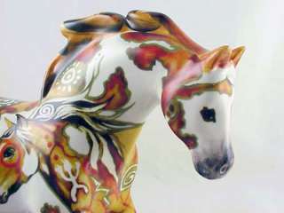 Petroglyph Pony   Winter 2009 Painted Ponies   1E   Ceramic   Retired 