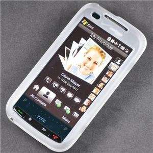  Htc Touch Pro 2 Ii Rubber Clear Hard Case: Cell Phones 