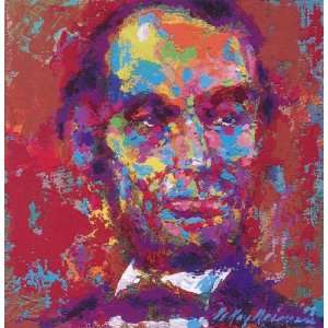  Leroy Neiman Homage To Lincoln Postcard: Sports & Outdoors