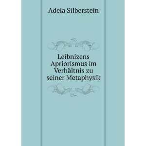   ¤ltnis zu seiner Metaphysik Adela Silberstein  Books