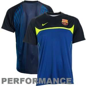  Nike Barcelona Royal Blue Elite Performance Training Soccer 
