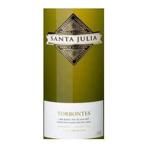  Santa Julia Torrontes 2010 750ML Grocery & Gourmet Food