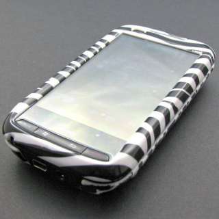 FOR TELUS HTC TOUCH PRO2 PRO 2 ZEBRA SKIN CASE COVER N  