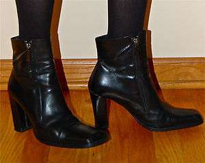 ROBERTO BOTTICELLI ITALY Boots 9 39 Bootie Heels Leather Boutique 