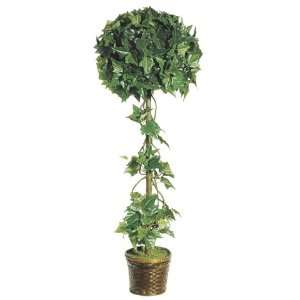 Pack of 4 Decorative Ivy Topiary Trees with Baskets 4  
