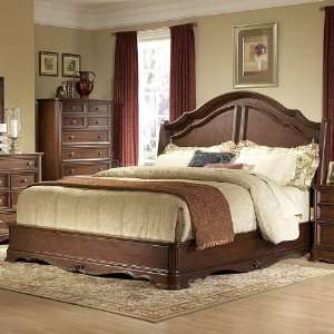   Homelegance Stanfordson Sleigh Bed (King) 558SLK 1EK: Home & Kitchen