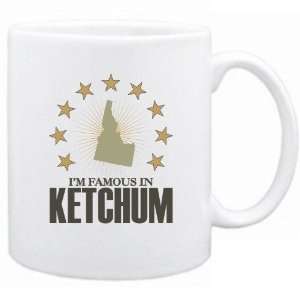    New  I Am Famous In Ketchum  Idaho Mug Usa City: Home & Kitchen