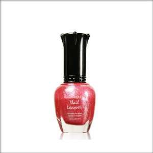 KleanColor Nail Polish Lacquer Pink Dahlia Twinkle Top Coat Manicure 