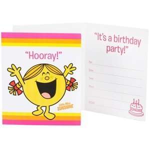  Mr. Men and Little Miss Invitations Health & Personal 