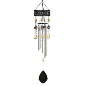  Bejeweled Topaz Sunset Outdoor Home Garden Windchime: Home 