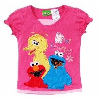 Sesame Street Elmo & Friends Girls Homespun Shirt