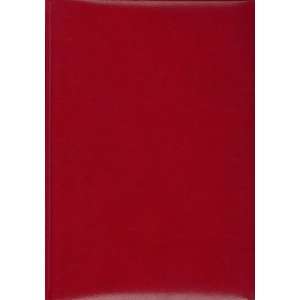 com Pierre Belvedere Columbia Extra Large Notebook, Padded Cover, Red 
