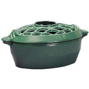  3 Qt Lattice Top Steamer   Forest Green