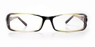   Lens Lense Sunglasses Frames Glasses 2 Tone Black/Green Stylish O7 New