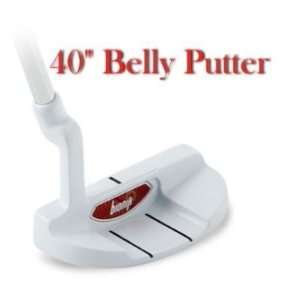   Belly Putter Bionik White Nano 105 Right Hand Golf Club Winn 2pc Grip