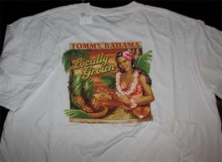 Tommy Bahama New Locally Grown White T Tee Shirt L  