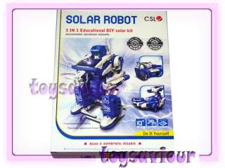 Educational Solar Power Robot Tank Scorpion Model Kit  