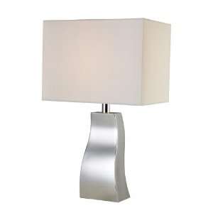   Lighting D1511 Keyser 1 Light Table Lamp in Chrome