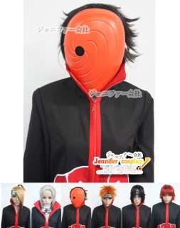 Naruto Akatsuki tobi cosplay wig costume N06  