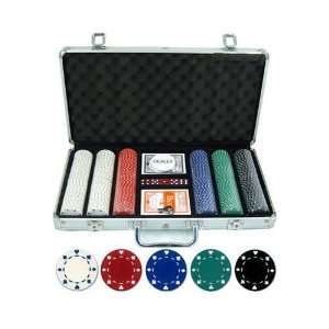  300 Piece 11.5 Gram Suited Poker Set 2 Decks Playing Cards 