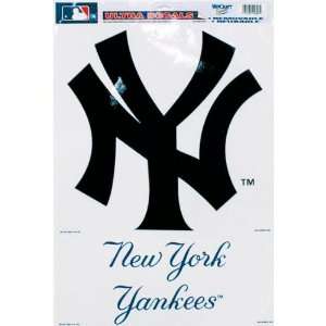   York Yankees   Logo 11X17 Ultra Decal MLB Pro Baseball: Automotive