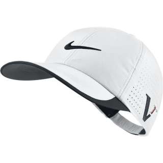 NIKE 20XI TOUR PERFORATED WHITE ADJUSTABLE golf hat cap  