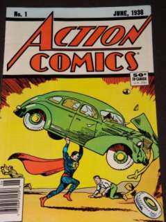 1988 ACTION COMICS #1 1st SUPER MAN REPRINT W/ BARCODE  