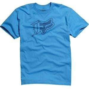   Fox Racing Oxford T Shirt   Small/Electric Blue Automotive