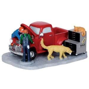   Crossing Village Truck Tinkers Table Piece #03844: Home & Kitchen