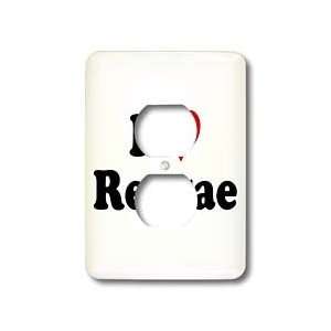   Reggae   Light Switch Covers   2 plug outlet cover