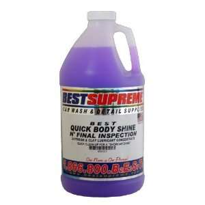 Quick Body Shine Dry Wash & Wax 64 oz. Automotive