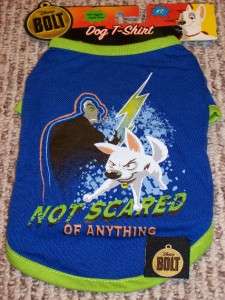 Disney Bolt Dog Cat Pet T Tee Shirt bark NEW ~YouPick  