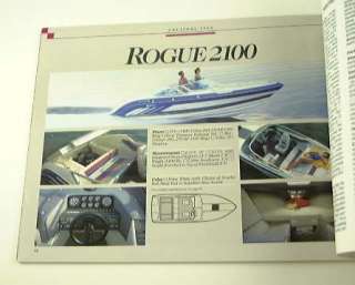 1988 88 CRUISERS Boat BROCHURE Rogues Barnegats Esprit  