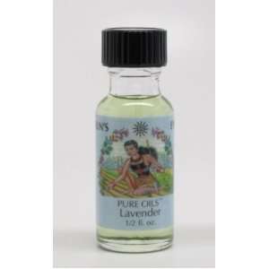  Lavender   Suns Eye Pure Oils   1/2 Ounce Bottle Beauty