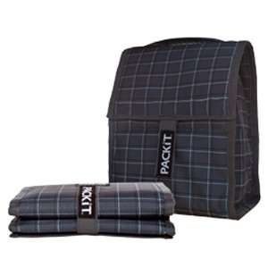  PackIt Personal Cooler, Grey Plaid 