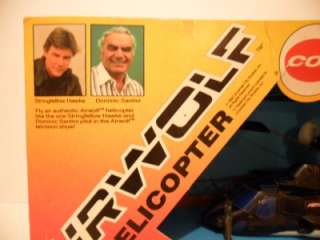 1984 Vintage Airwolf COX Helicopter LARGE Scale NEW in Box Like ERTL 