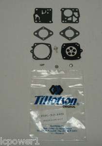 RK 32HS Genuine Tillotson HS Carburetor Repair Kit  