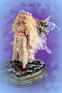   Iris and Ivy Faery Fairy Teddy Bear by Faith Tillbrook prfag  