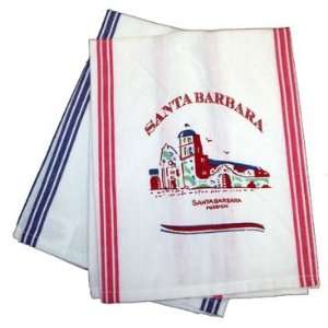  Santa Barbara Mission Souvenir Kitchen Towel Set