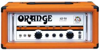 Orange Amplifiers AD50 Custom Shop Guitar Amplifier Head, Point to 