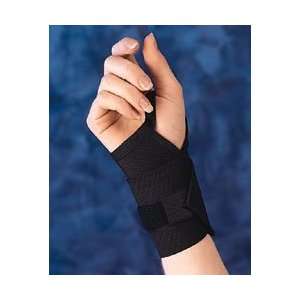 Black 4 Surgical elastic wraps around wrist with addition of a thumb 