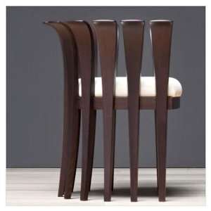  Sirio Throne Dining Chair Finish: Light Cherry, Seat Color 