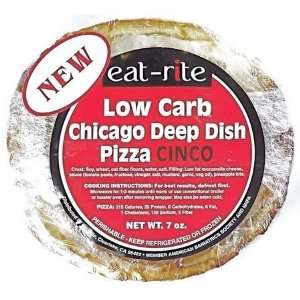Eat Rite Chicago Pizza Deep Dish Cinco   Cheese & Pineapple   6 Pack
