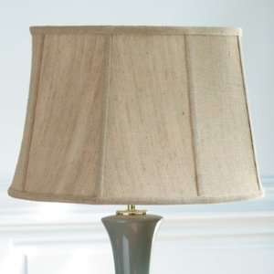  Couture Tapered Drum Shade Oatmeal Linen 14 inch  Ballard 