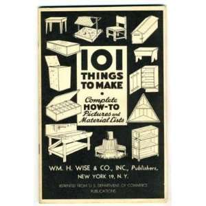  101 Things To Make Complete HOW TO 1951 